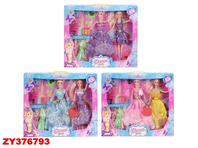 11-inch semi-solid active hand barbie set