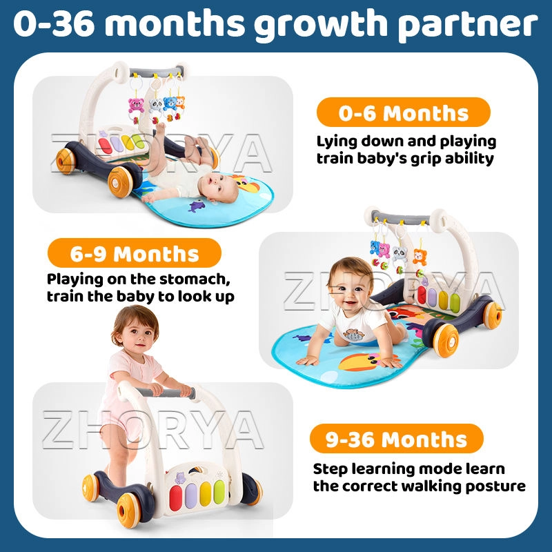 Wholesale 2-in-1 Baby Gym and Walker | Zhorya