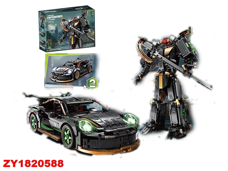 Static 1:10 Black Gold Porsche Frog King 911 (English Box