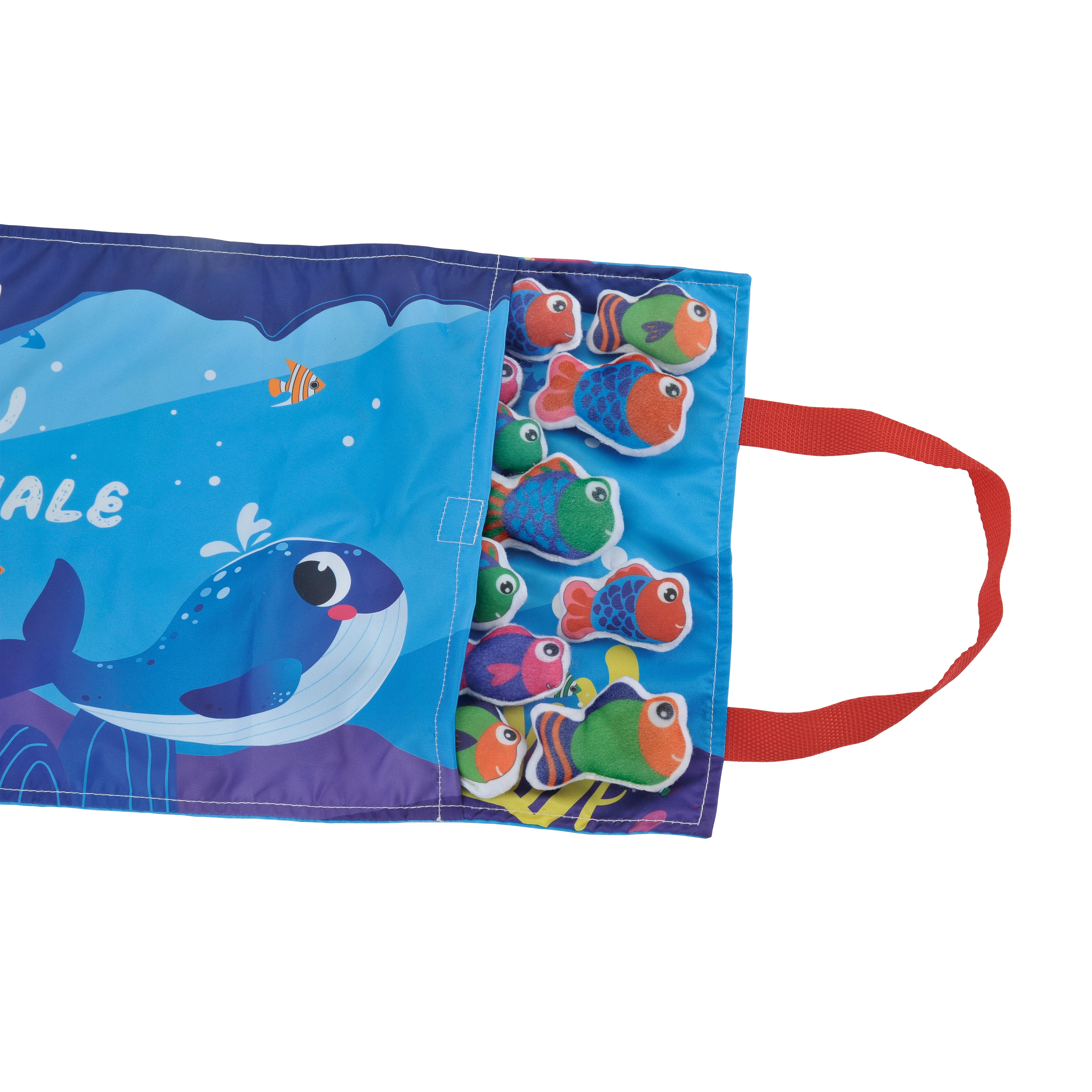 Fishing Game—Wholesale Soft Plush Fishing & Educational Cloth Book Set