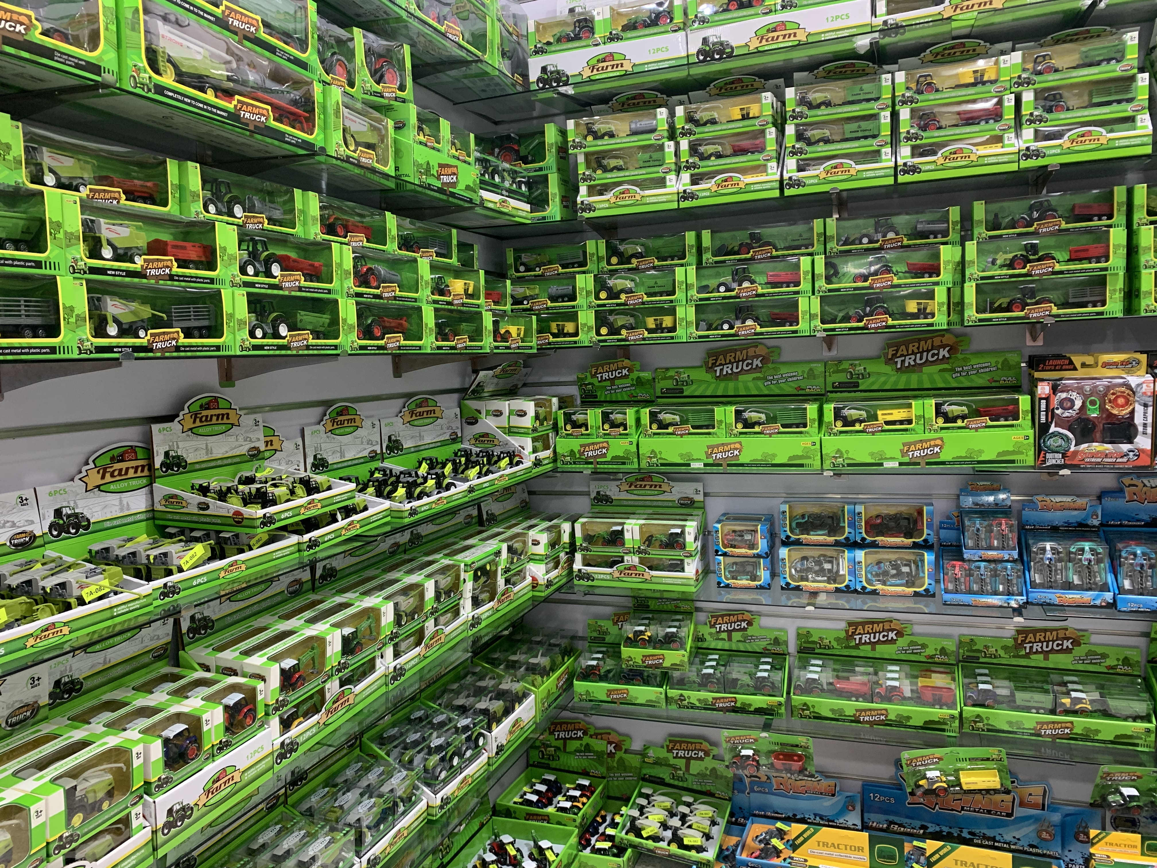Farm Toys in ZHORYA Showroom