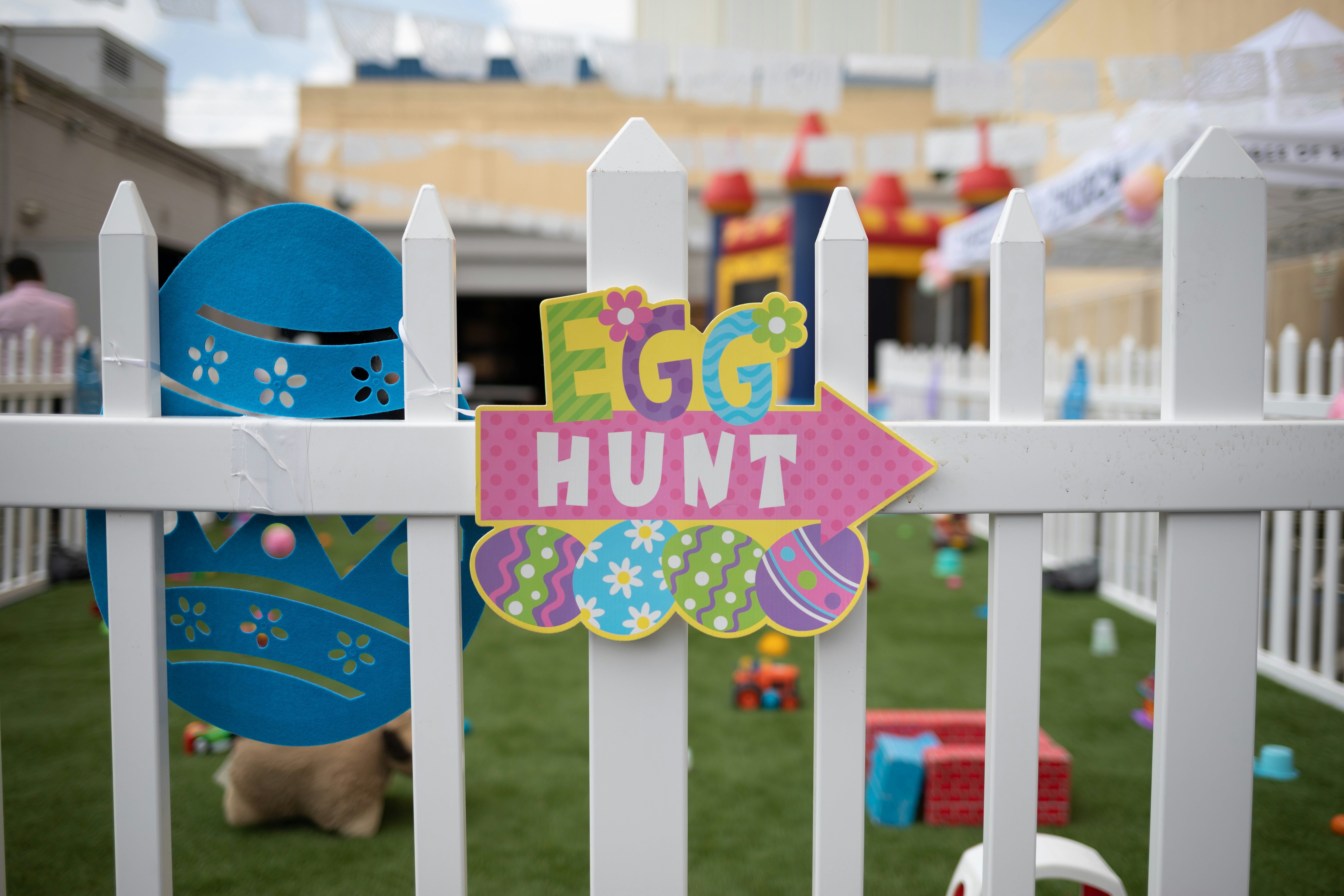Donating toys for Easter egg hunt